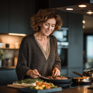 Нутриціолог консультує клієнта онлайн